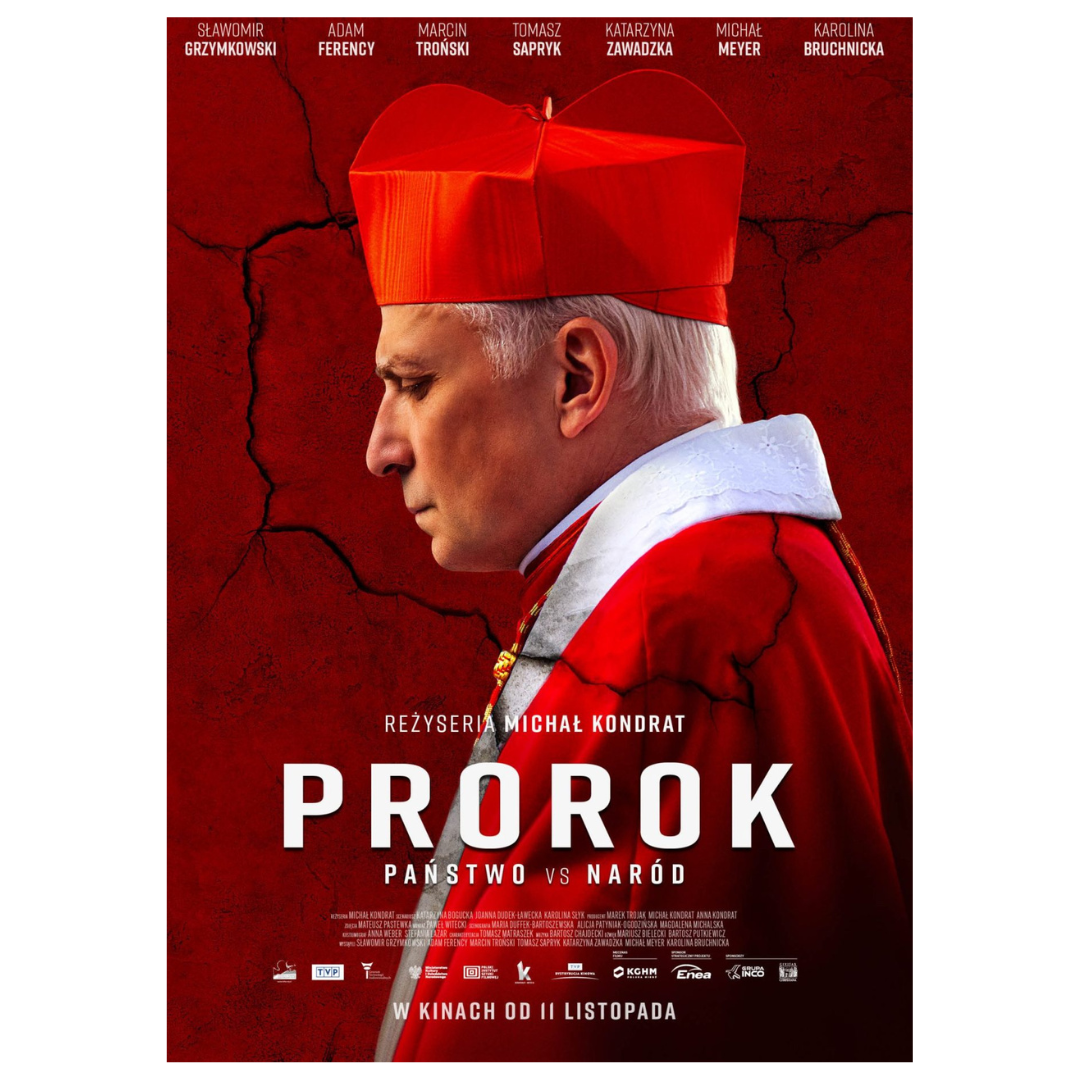 Zaproszenie na film Prorok o bł. Prymasie Wyszyńskim